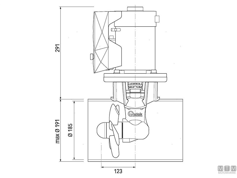 Bow Propeller Quick BTQ185