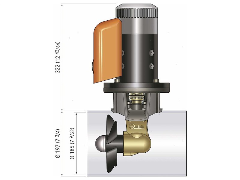 Bow Propeller Quick BTQ185