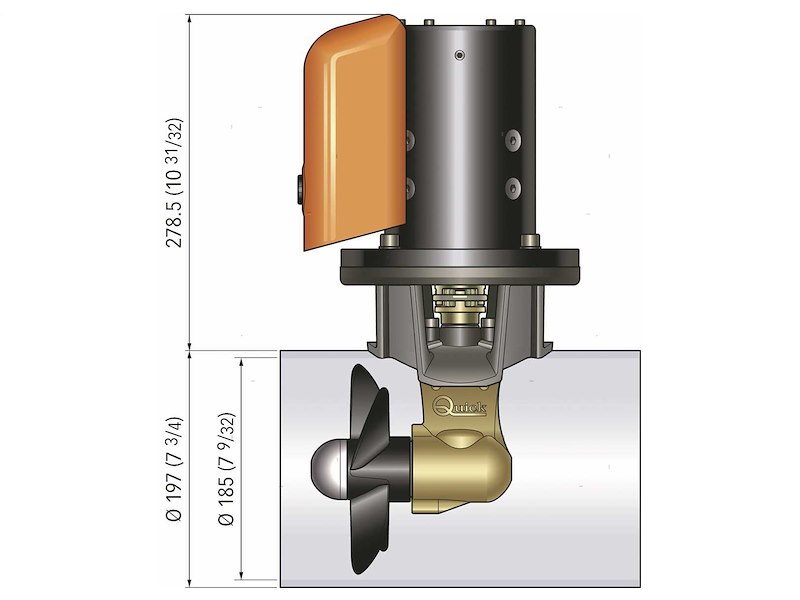 Bow Propeller Quick BTQ185