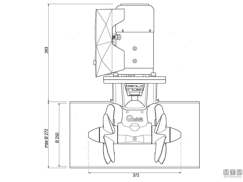 Bow Propeller Quick BTQ250