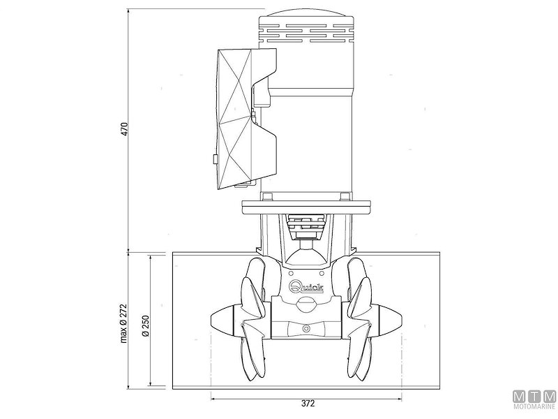 Bow Propeller Quick BTQ250