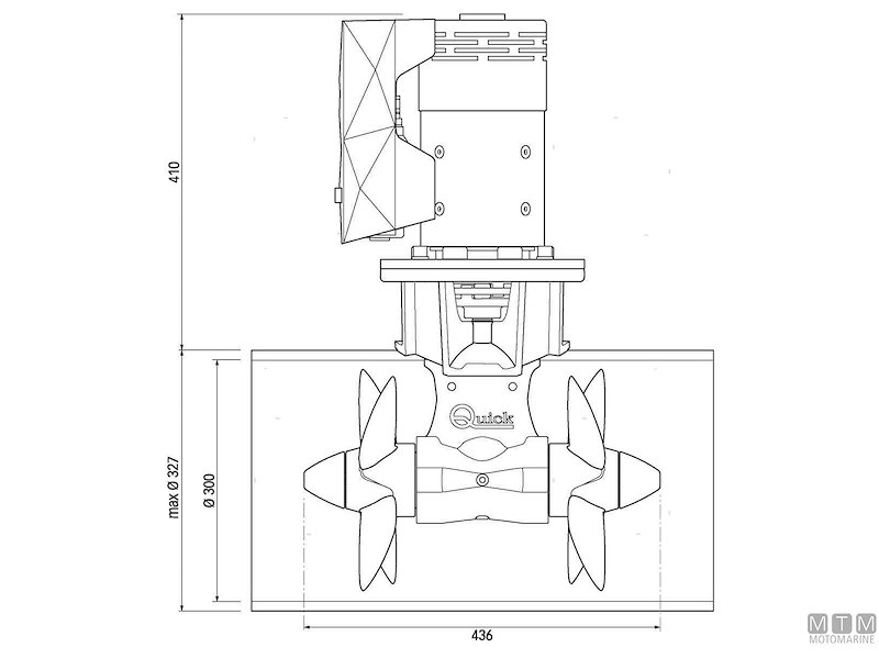 Bow Propeller Quick BTQ300