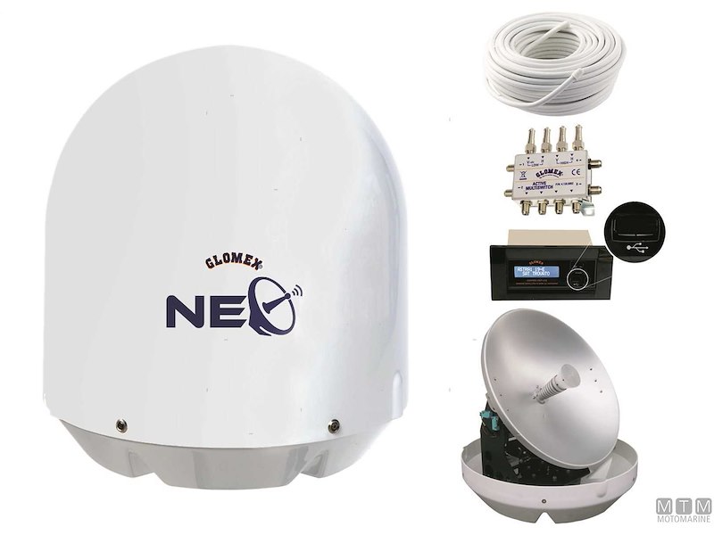 Antenna TV Satellitare Saturn 4 V9104N