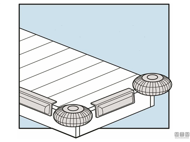 RUOTA MAJONI PONTILE DOCK WHEEL 