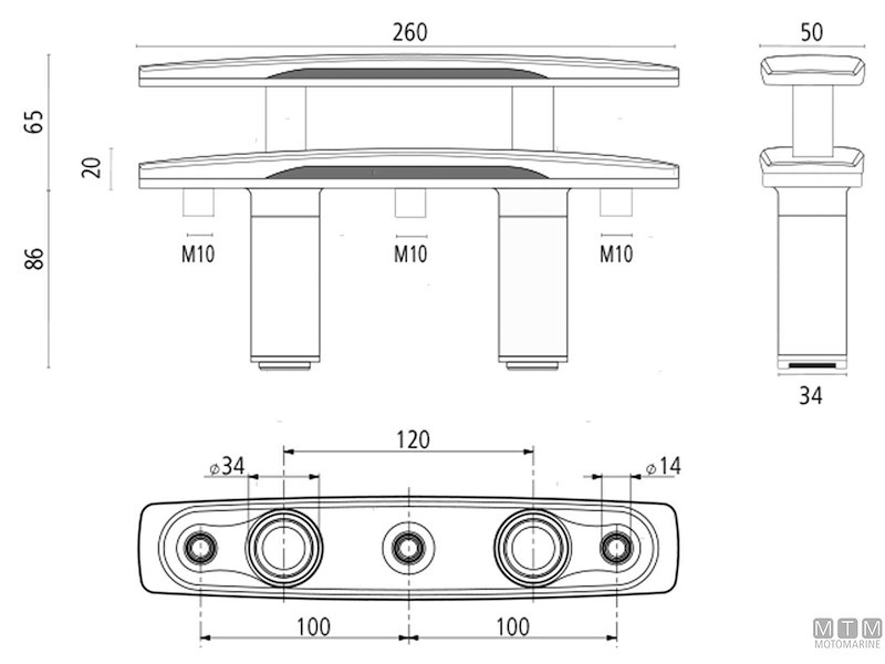 Bitta a Scomparsa Inox F-Line L