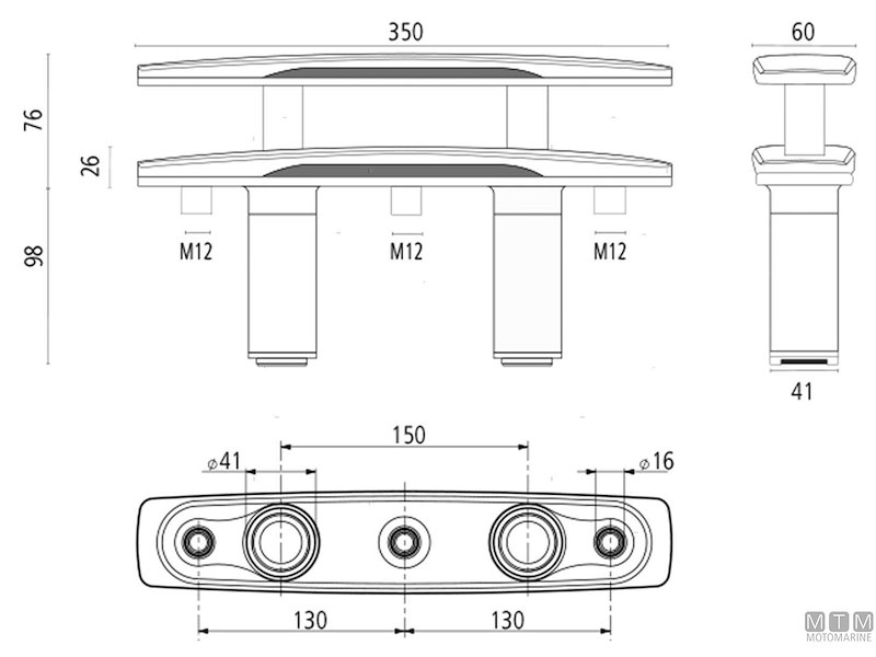 Bitta a Scomparsa Inox F-Line L