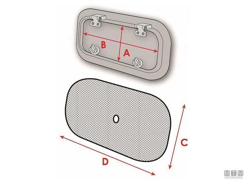 Zanzariere Oblò Water Line 