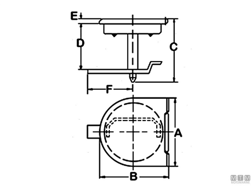 CHIUSURA COMPRESSIONE COVER 110X115MM 