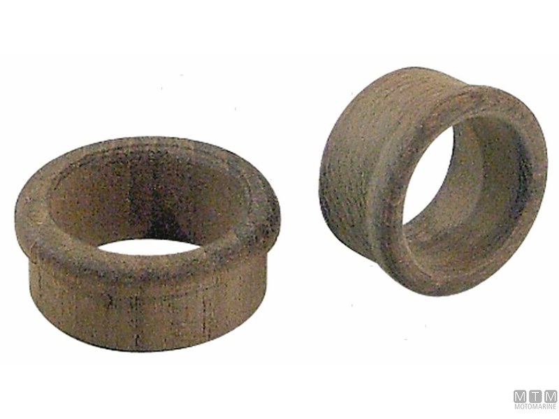 MANIGLIA PASSANTE D26MM TEAK 