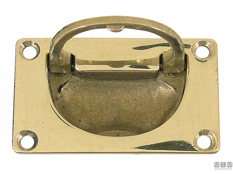 Maniglia a Incasso in Ottone BS2