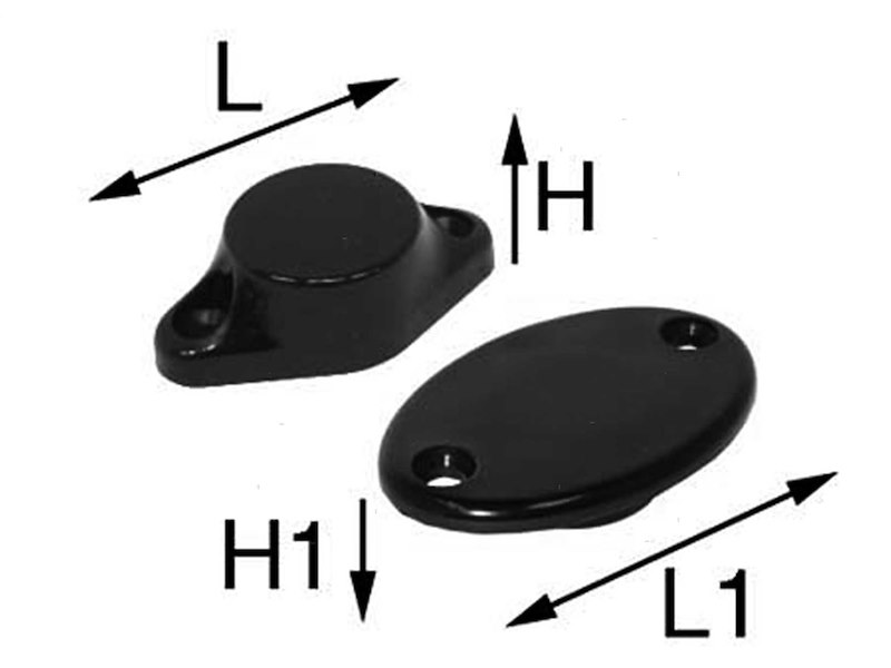 FERMAPORTE MAGNETICO MAG-PF1 PL BIANCO 