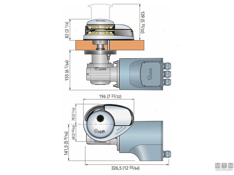 Verricello Salpa Ancora Quick Prince DP2