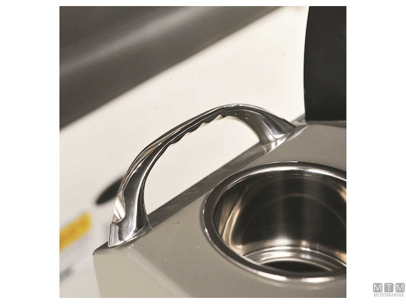 MANIGLIA ERGONOMICA 170MM INOX 