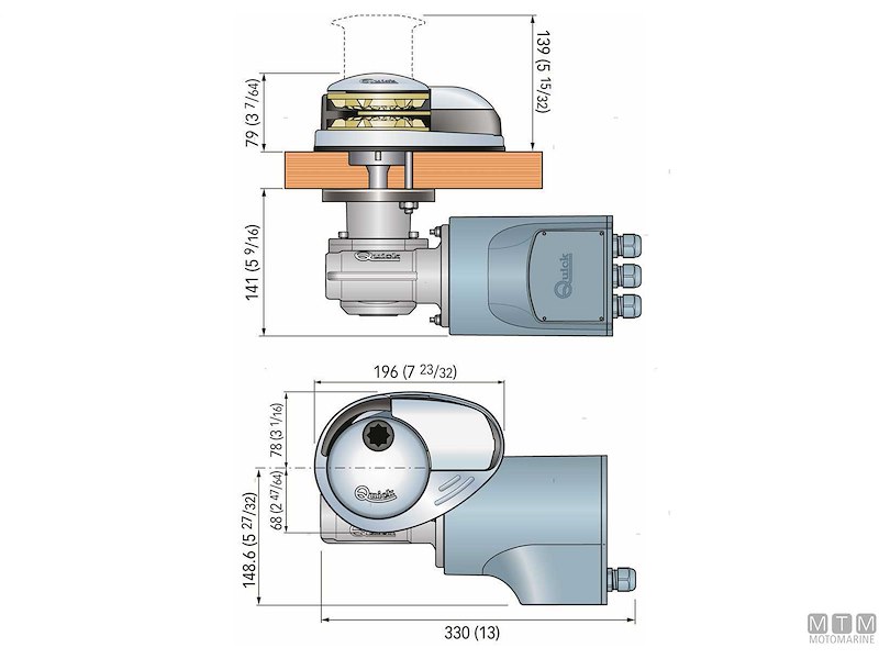 Verricello Salpa Ancora Quick Custom CL2