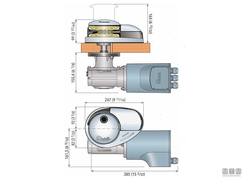 Verricello Salpa Ancora Quick Prince DP3-1500