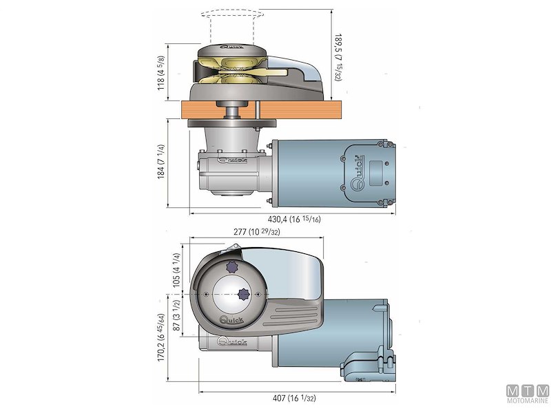 Verricello Salpa Ancora Quick Dylan H-2000