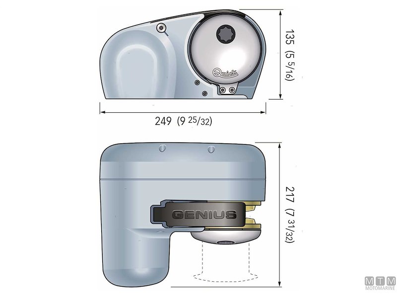 Verricello Salpa Ancora Quick Genius GP2 500/800W