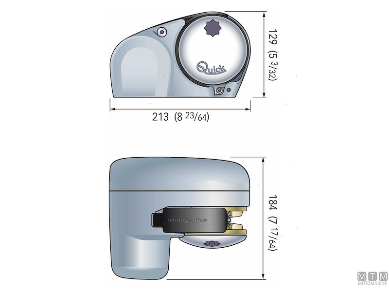 Verricello Salpa Ancora Quick Genius GP2 250W