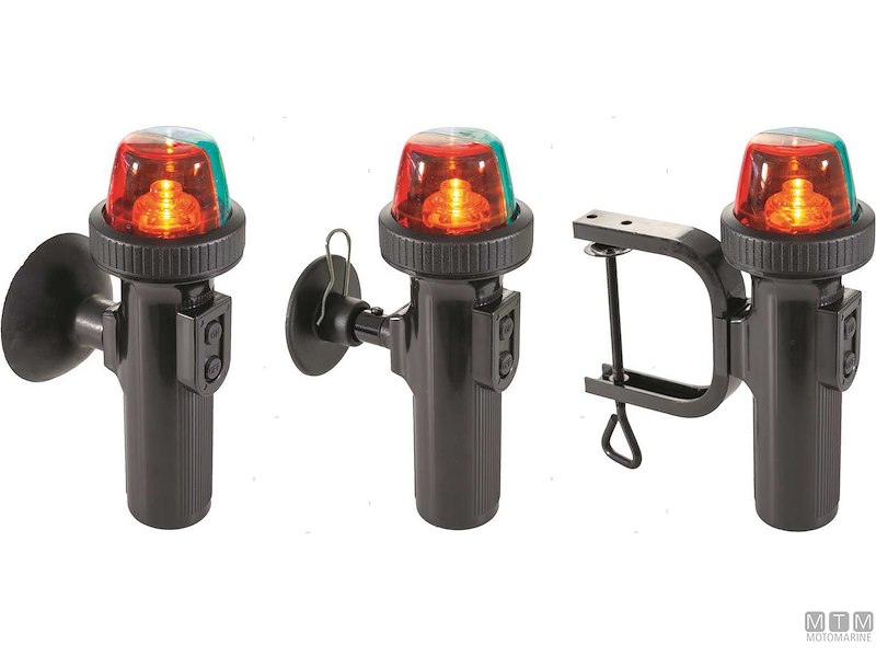Fanali LED a Batteria Rosso/Verde