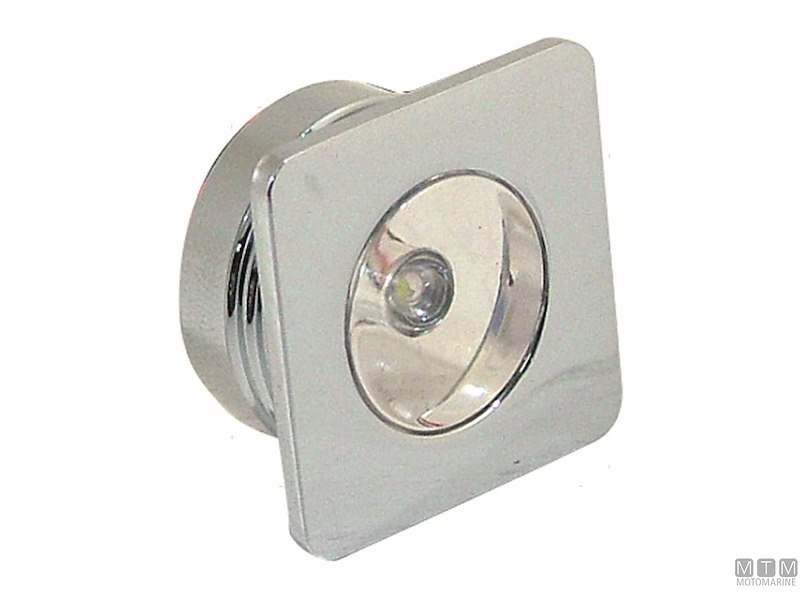 Luci di Cortesia LED-12V Flush Chrome