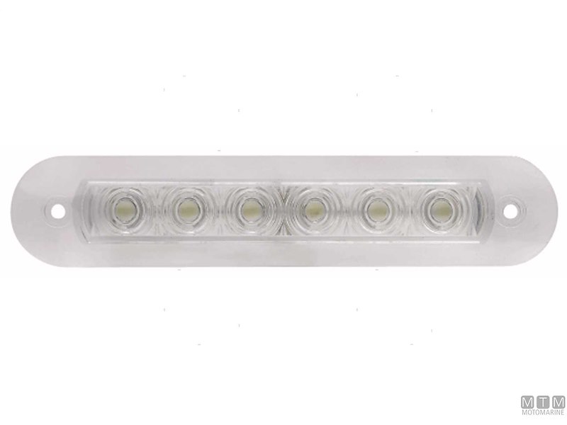 LUCE STRIP 1 6LED 12V L140MM 