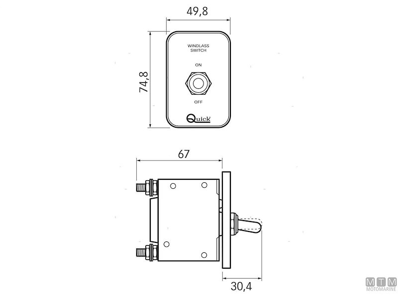 Interruttore Magneto Idraulico Quick