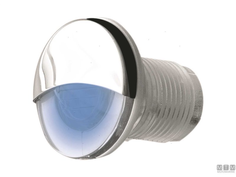 Luci di Cortesia LED 12V Round Inox