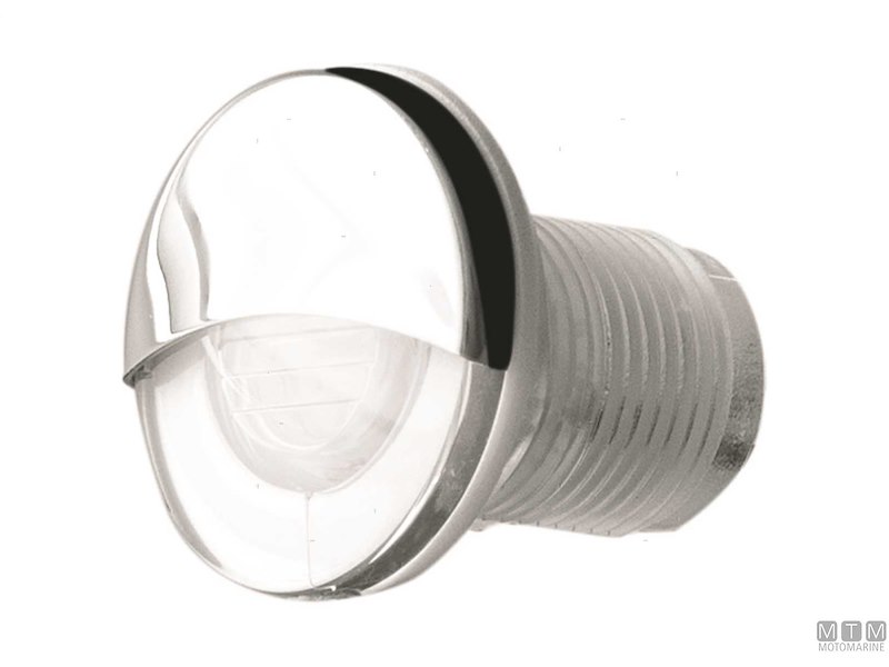 Luci di Cortesia LED 12V Round Inox