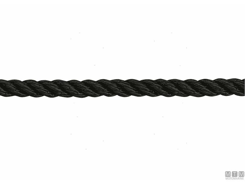 Cima Classica Nera 3 Fusi in Poliestere