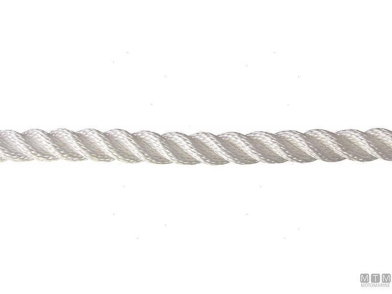 Cima Americana Bianca 3 Fusi in Poliestere