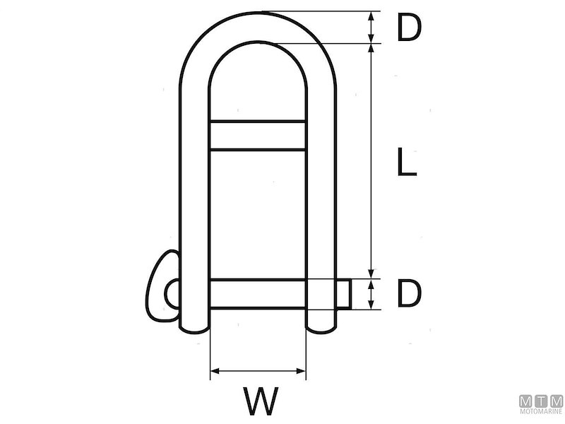 Grillo Lungo Key Pin B MTM