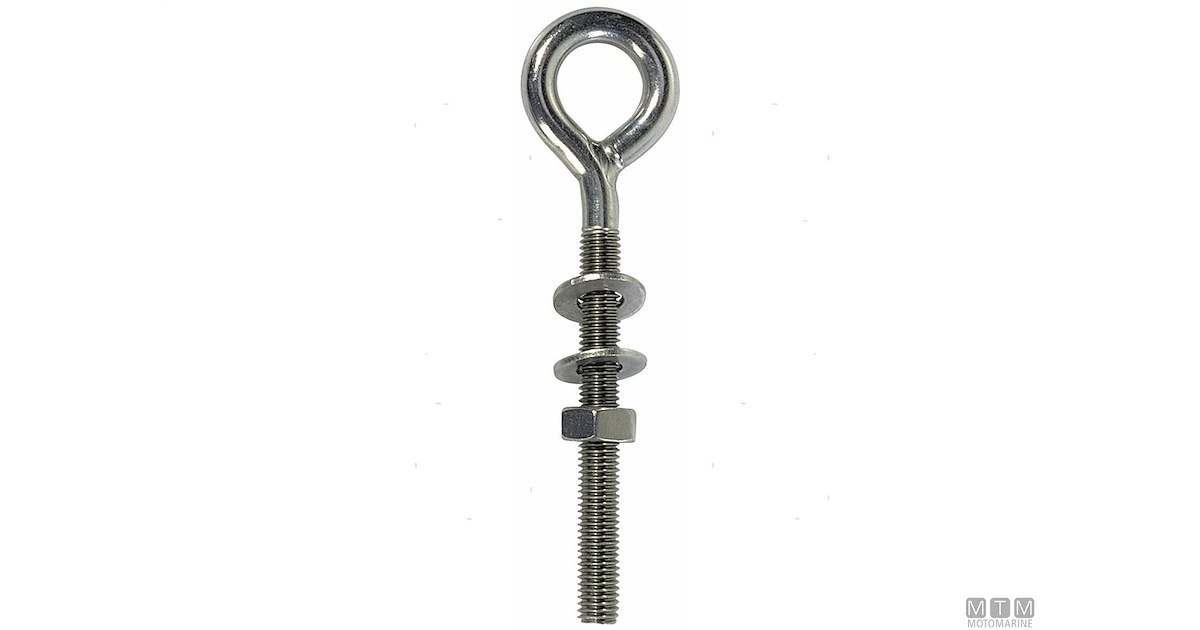 4 Bulloni Ad Anello Di Sollevamento In Acciaio Inox - M10, M12, M14, Per Macchinari Pesanti, Edilizia, Nautica