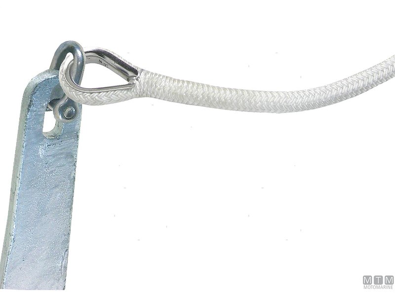 Treccia Mooring Bianco con Redancia