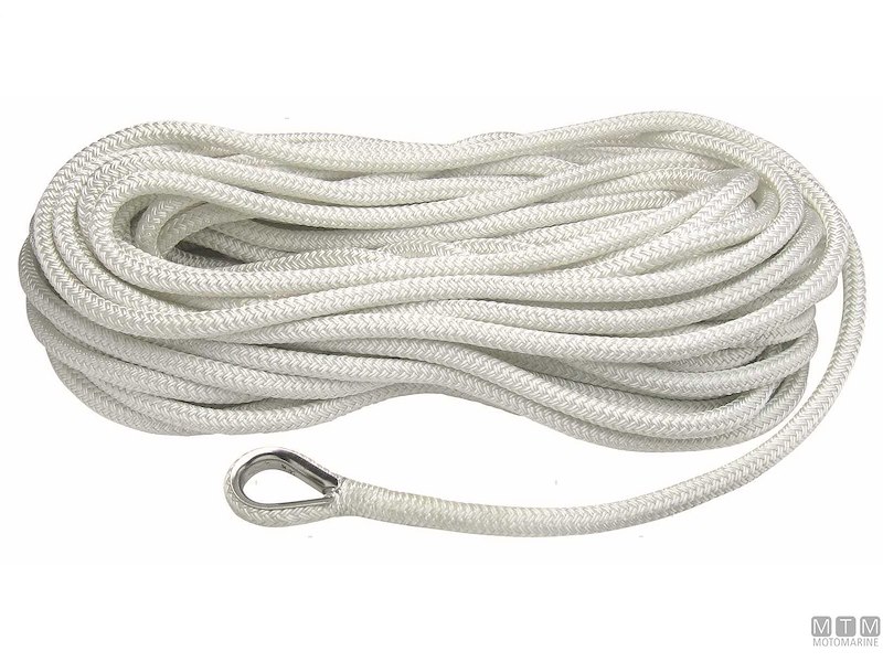 Treccia Mooring Bianco con Redancia