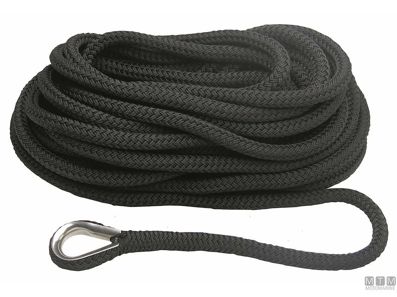 Treccia Mooring Nero con Redancia