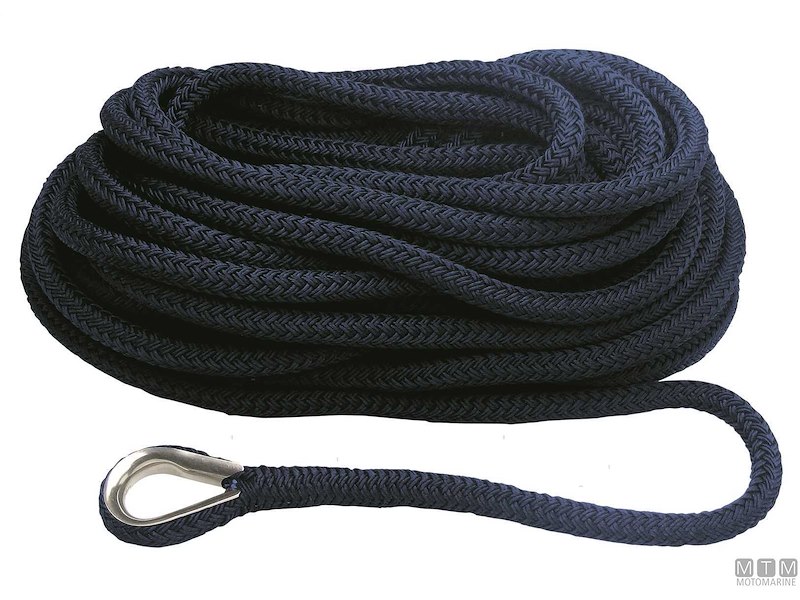 Treccia Mooring Blue Navy con Redancia