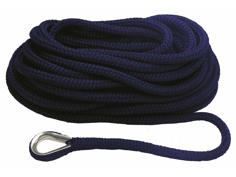 Treccia Mooring Blue Navy con Redancia