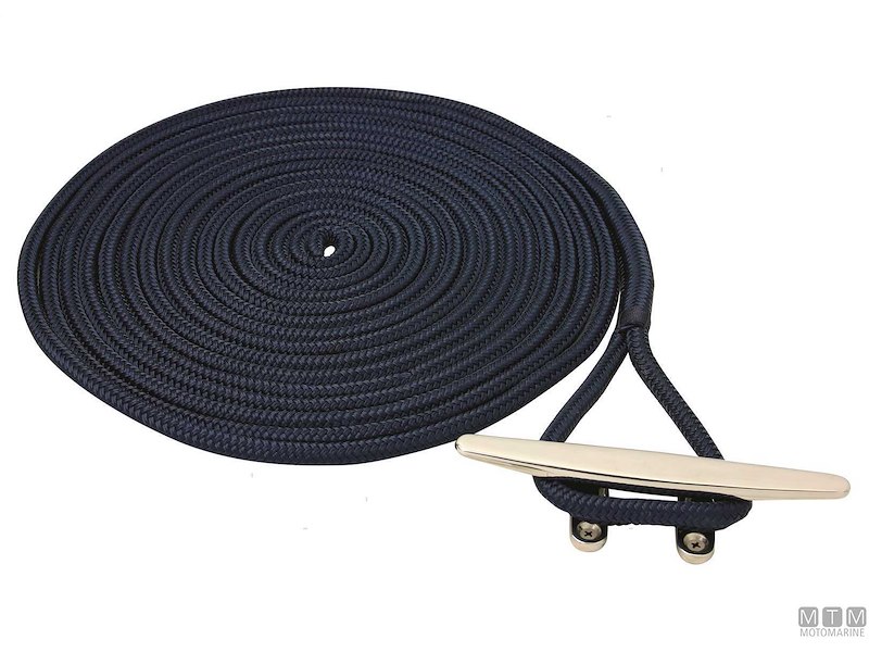 Treccia Mooring Blue Navy con Gassa