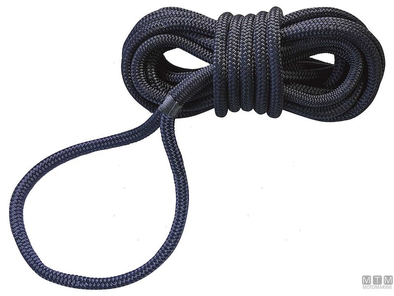 Treccia Mooring Blue Navy con Gassa