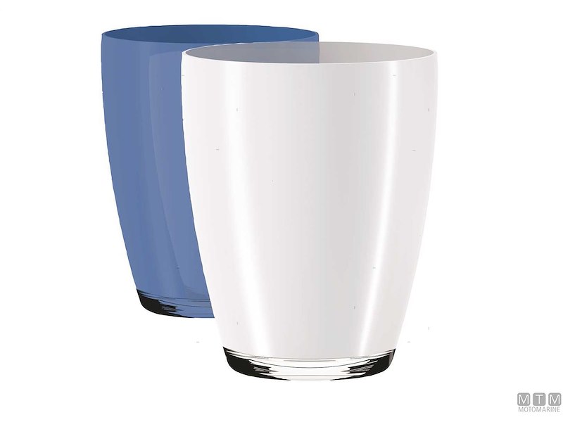 BICCH.TIBURON ITALESSE TUMBLER BLU 