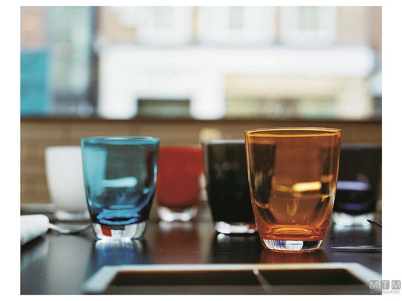 BICCH.TIBURON ITALESSE TUMBLER BLU 