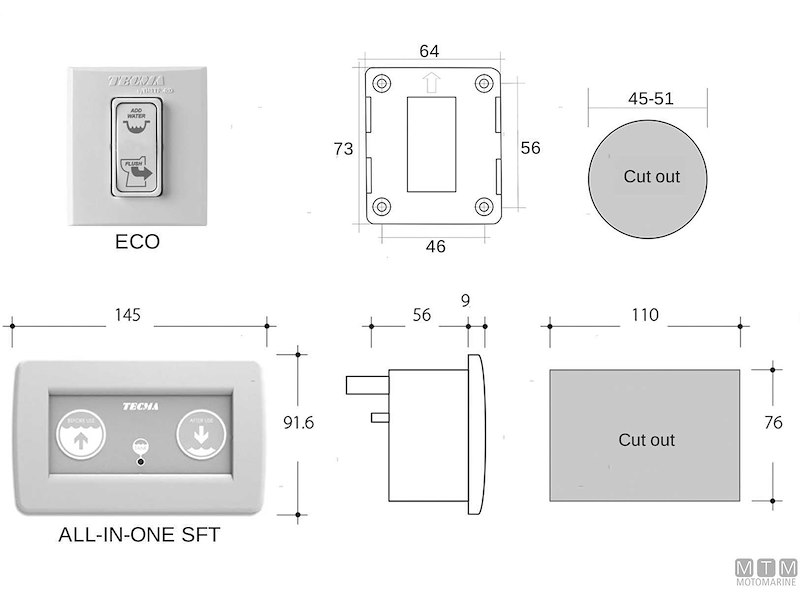 WC - Toilet Tecma Nano