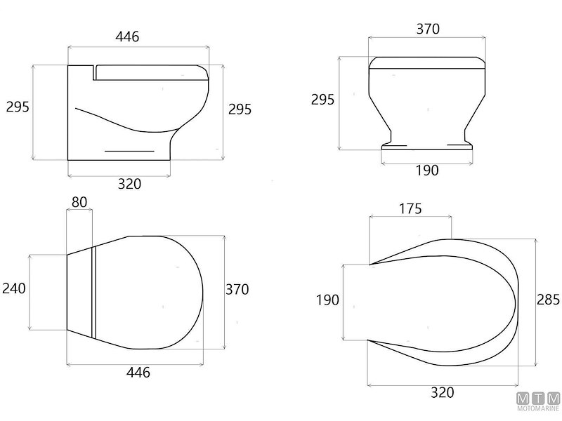 WC - Toilet Tecma Nano