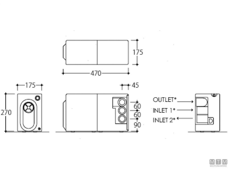 Sanisplit NK Water Transfer System