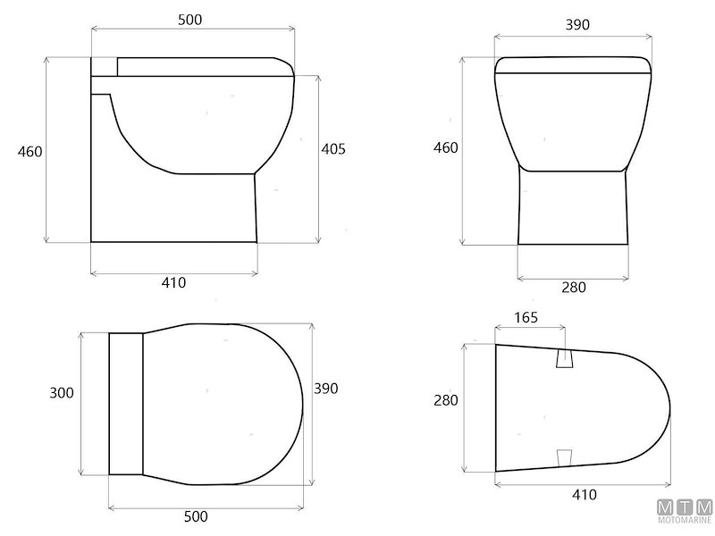WC - Toilet Tecma Breeze
