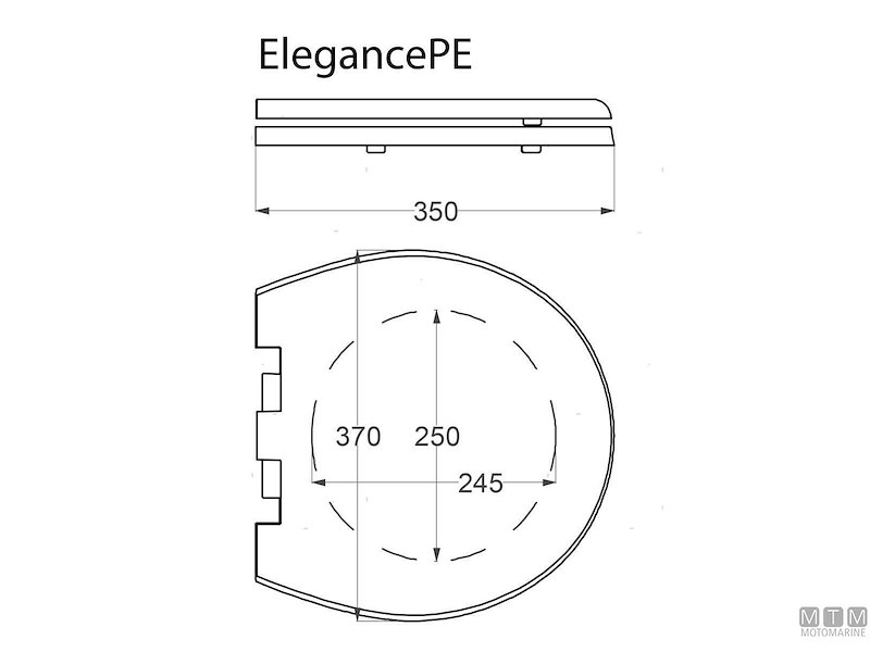 Toilet Tecma Elegance 2G - Serie Flexi