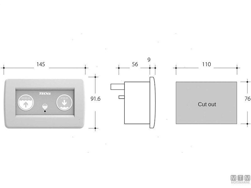 Toilet Tecma Elegance 2G - Serie Flexi