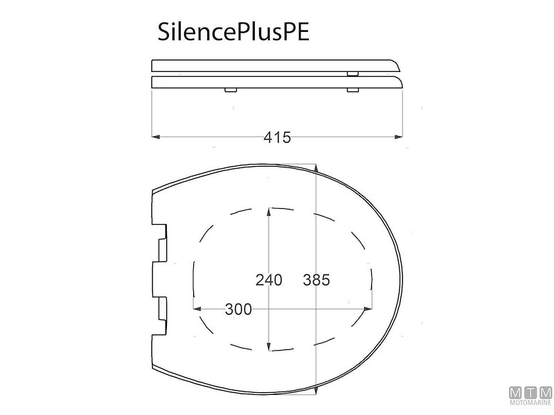 Toilet Tecma Silence Plus 2G - Serie Flexi