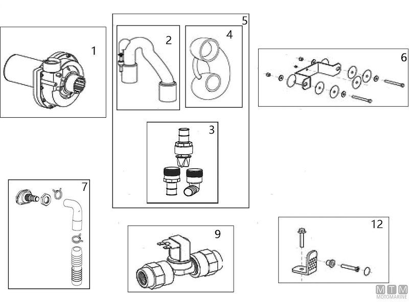 Ricambi per Toilet Serie Flexi e Design