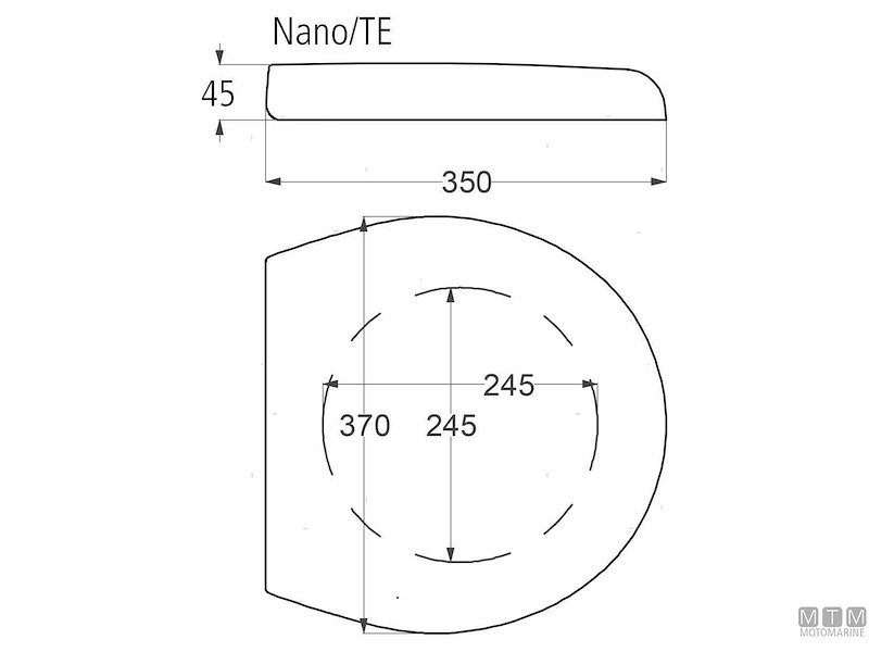 Sedute e Cerniere per Toilet Compact